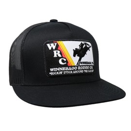 Rodeo Time Dale Brisby Winnebago Ranch WRC Adjustable Snapback Hat, Black, One Size