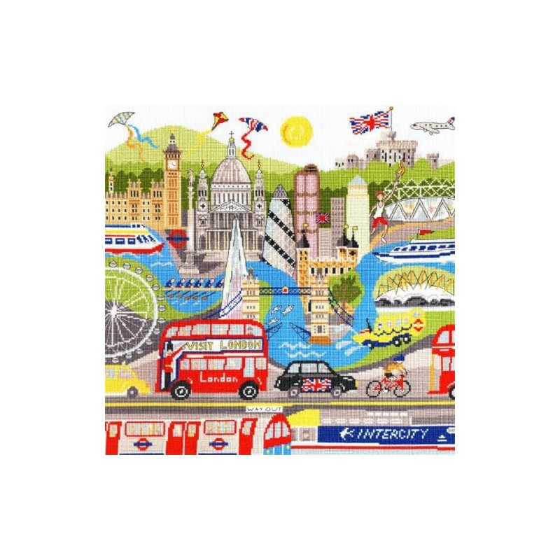 Bothy Threads Cross Stitch Kit - London