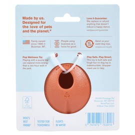 West Paw Design Zogoflex Rumbl Treat-Dispensing Dog Toy – Interactive Slow-Feeder Chew Toys for Dogs – Dog Toy for Moderate Chewers, Fetch, Catch – Holds Kibble, Treats