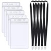 Lanyard with Card Holder 5 Sets Id Card Holders with