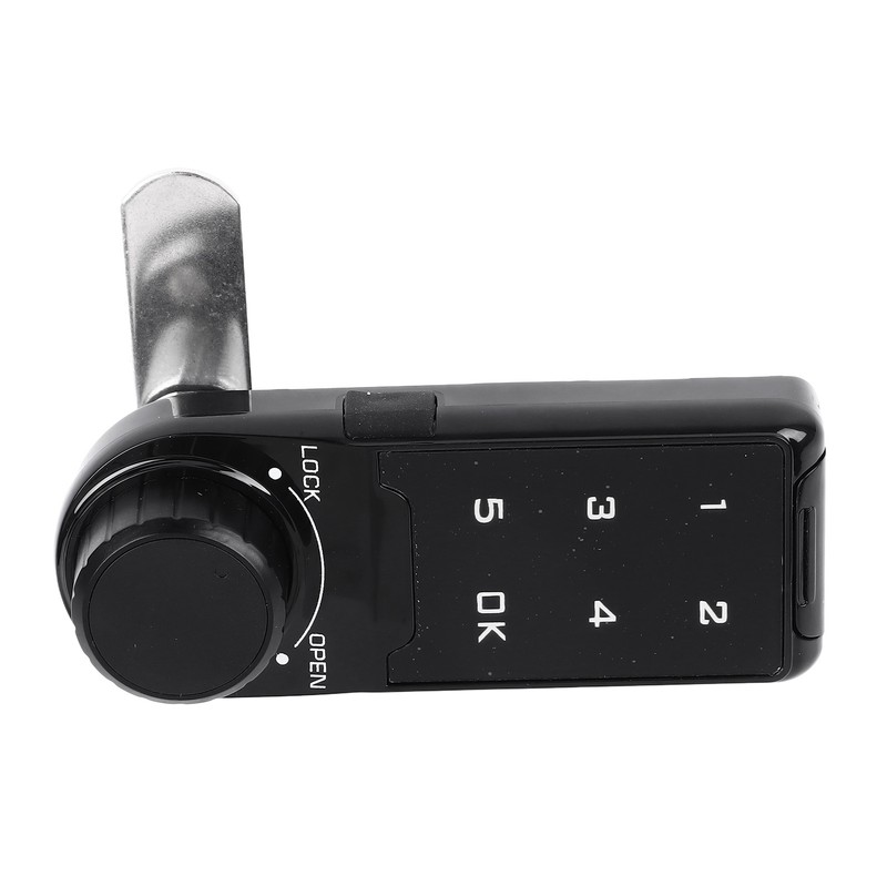 Touch Digital Password Keypad Cabinet Lock 20mm Black Electronic Anti