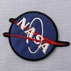 NASA Logo Space Explorer Embroidered Applique Iron On Sew On