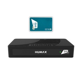 Humax Tivumax LT HD-3800S2 Full HD DVB-S2 Satellite Receiver with Active Tivusat HD Card