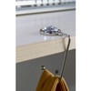 TANOSII Purse Hook Mental Clutch Holder Handbag Rhinestone Hanger for