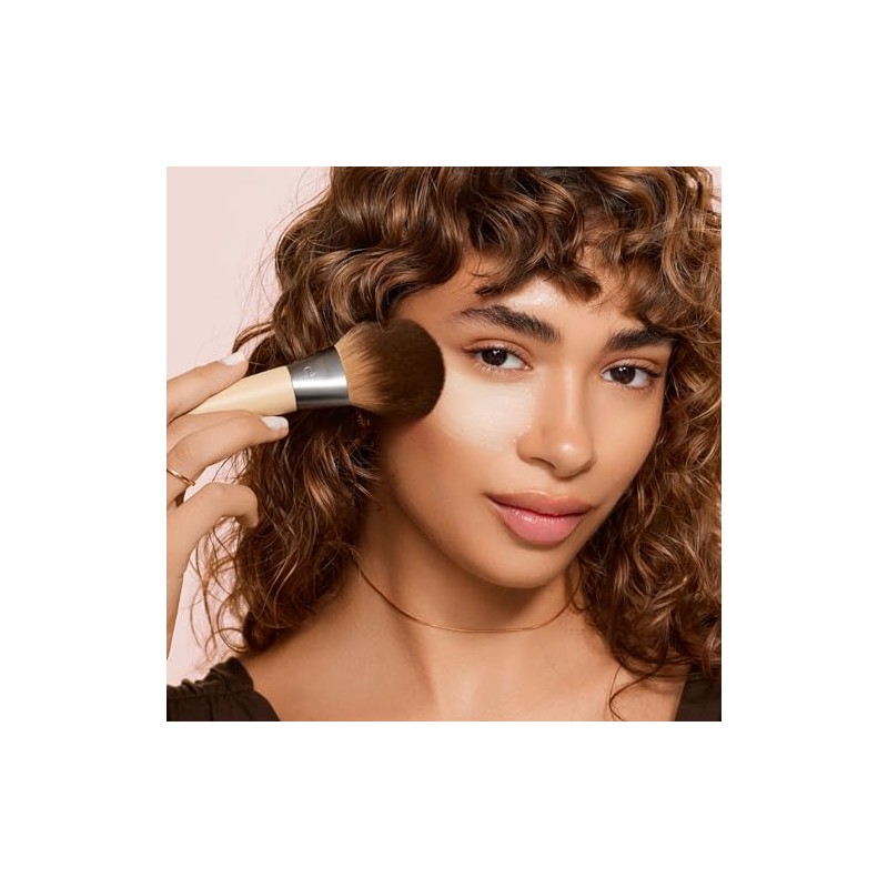 EcoTools Blurring Powder Makeup Brush, for Loose & Pressed Powder,