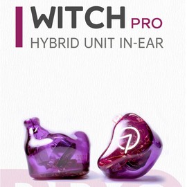 HiFiGo Open Audio Witch Pro Hybrid Drivers in-Ear Monitors, 1DD + 1BA Hybrid Unit in-Ear Earphones IEMs (Witch Pro)