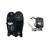 Whitedot Dot 2.1 Leather Cricket Batting Pad with Gloves, Mens,