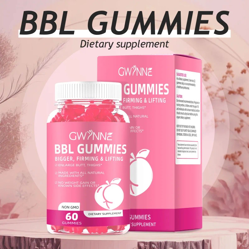 Gwynne Bbl Gummies Fenogreco Aumento De Senos Y Glúteos Gominolas