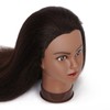 Headfix Hair Mannequin Head 100% Real Hair Hairdresser Practice Styling