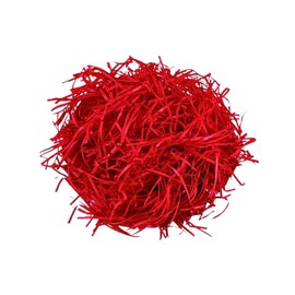 AKH® Red Shredded Tissue Paper | 50g Pack for Gift Wrapping and Decorations | Red gift basket filler decorative paper shred crinkle cut paper hamper shred craft paper shred gift wrapping shred