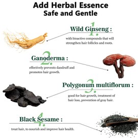 Onilyua Natural Blonde Brown 3-IN-1 Golden Hair Dye Shampoo 500ml, Colors in 10-15 Mins, 100% Coverage for All Hair Types (Blonde Brown)