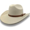Lusstiazz Cowboy Hat Band for Cowboy Cowgirl Western Brown Hat