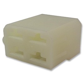 AMP - TE CONNECTIVITY RECEPTCLE HOUSING, FASTIN- 4 WAY | COMPONENTS PIN/SOCKET CONNECTOR HOUSINGS CONNECTORS 5 X QTY - 180900