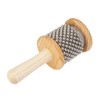 Wooden Hand Shaker Cabasa Percussion Instrument Small Size for Student