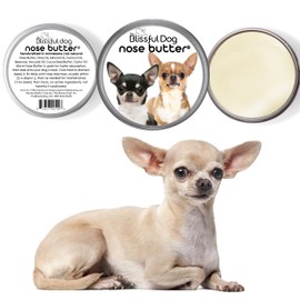 The Blissful Dog Smooth Coat Chihuahua Nose Butter, Versatile Dog Nose Balm for Dry Nose, Handcrafted Nose Moisturizer, Easy-to-Apply Dog Essentials, Unscented, 1 oz.