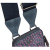 Fritzi aus Preussen Women's Jozy Vintage Denim Pink Shoulder Bag,