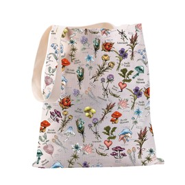 PXTIDY Hyrule Flora Tote Bag Game Inspired Gift for Plant Lover Gamer Gift Plant Video Game Fans Handbag Game Player Merch