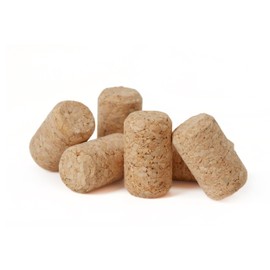 ABC Cork #8 Short Agglomerated Wine Corks – 38 x 22mm – Compact Stoppers for 375ml Bottles & Early-Use Wines – Clean Seal, Short-Term Storage, Craft Friendly – 30 Pack