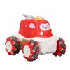 Cartoon Remote Control Toy Car Rotating Drift Multi Functional Fire