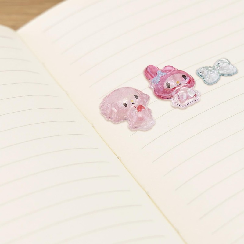 Sunstar Stationery Sanrio Character Sticker, 3D Bonbon Drop Seal, My