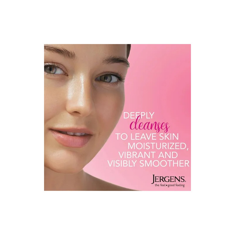 Jergens Crema Facial Humectante De Limpieza Profunda 15bote