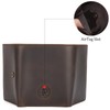 Polare Full Grain Leather Trifold Wallet with AirTag Slot RFID