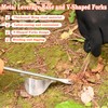 BokingOne Hand Weeder Tool - V-Shaped Stainless Durable Unique Lever