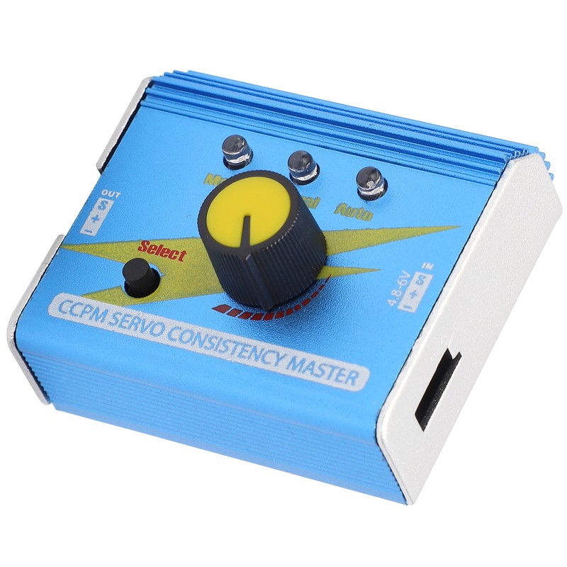 ESC Servo Tester CCPM Servo Consistency Master with 3‑Gear Indicator