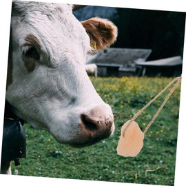 COLLBATH 4pcs Mineral Salt Cattle and Deer Natural Rabbit Salt Lick Blocks for Livestock Promoting Vitality and Wellbeing Each Convenient Bulk Pack