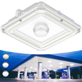 100W 80W 60W LED Canopy Light with Photocell, Commerical LED Canopy Lights