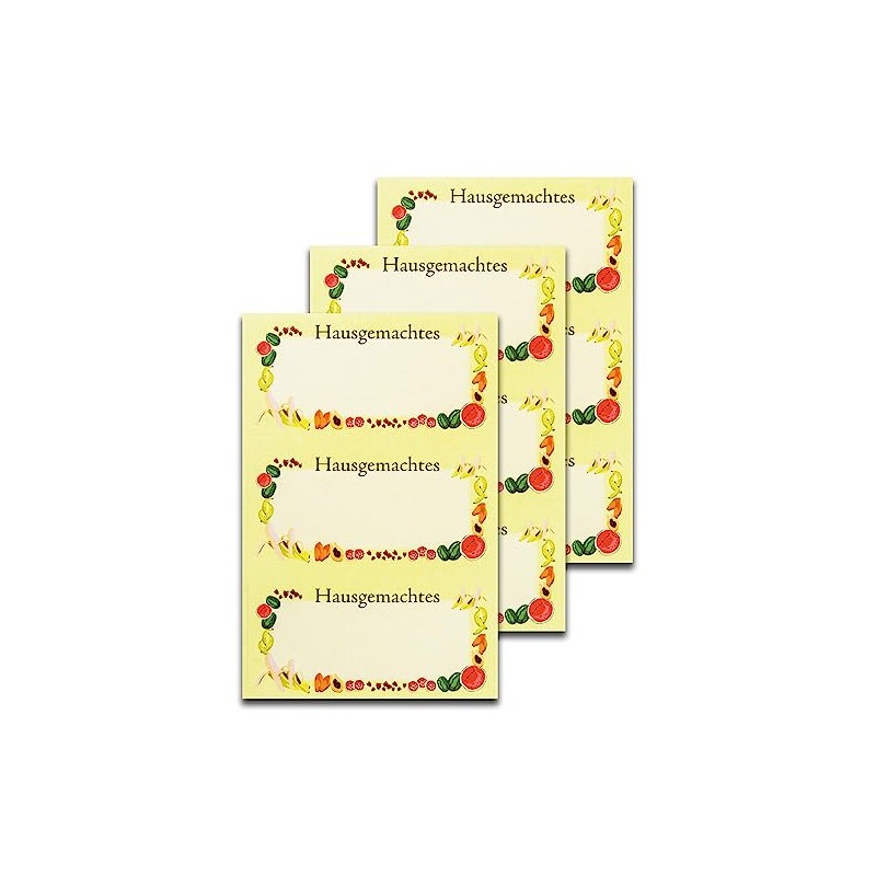 TSI 55305 Multi Purpose Label Home-Made Jar Print on Paper