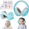 Dekukar 2-in-1 Baby Ear Defender for Babies Toddlers up to