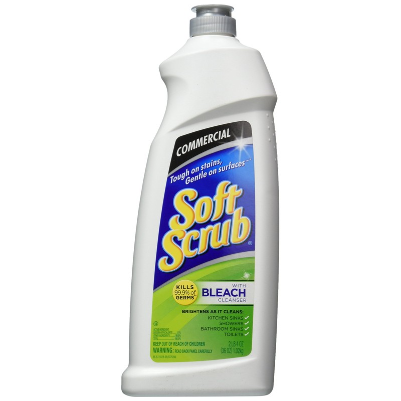 Soft Scrub® Commercial Cleanser with Bleach, 36 oz.