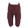 MARTIN Adult Football Pants, X-Large, Maroon
