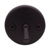Westbrass R92-12 3-1/8" Trip Lever Tub Trim Set with 2-Hole