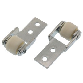 JCBIZ 4pcs Chest of Drawers Track Wheels Nylon Track Wheels Hardware Furniture Accessories Roller Dining Table Small Pulley Sub Sliding Door Guide Roller