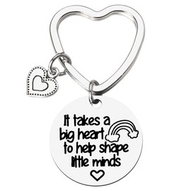 Teacher Keychains for Women Men Math School Teachers Appreciation Gift from Students - Birthday Retirement Thank You Best Teacher Ever Key Chains