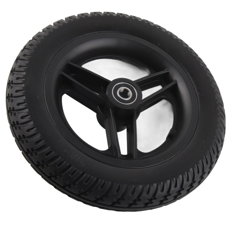 Wheelchair Caster Wheels Electric No Inflation Polyurethane 6001 Bearing Hole