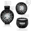 Scuba Compass, Professional Waterproof 5ATM Dive Wrist Compass with TPU