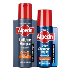Alpecin Champú C1 Cafeína 8.45 Fl Oz  Alpecin After Shampoo                                                                                           