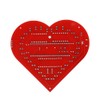 DIY Colorful MCU Module Heart shaped Lamp Light Electronic Circuit