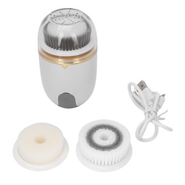 Electric Cleanser IPX5 Waterproof Electric Facial Cleansing Brush with Daily Cleaning Head Makeup Remover Cleaning Head