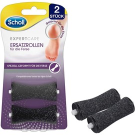 Scholl EXPERTCARE Ersatzrollen f√ºr die Ferse ‚Äì Nachf√ºller f√ºr die elektrischen Hornhautentferner von Scholl ‚Äì Mit Diamantpartikeln ‚Äì 2 Rollen & Velvet Smooth Ersatzrollen Ultra Stark ‚Äì 2 Rollen