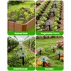 Landtouch 36Pack Drip Irrigation Parts, Quick Connect 1/4" Adjustable 360°