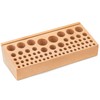 68 Styles Leather Holder Tool Wooden, Professional Leather Punch Craft