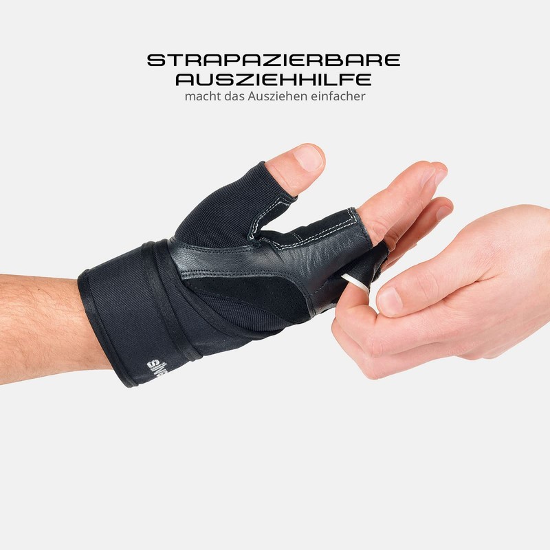 Silverton Power Fitness Weight-Lifting Gloves black Size:XL