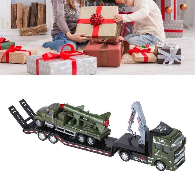 1:50 Tow Truck Toy Alloy Pull Back Car Highly Simulation