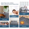 Royale Linens - Sábanas planas 100 % algodón, sábanas superiores