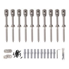 Wire Trellis Stainless Steel Modern Flexible Layout Invisible Strong Load Bearing Wall Trellis for Climbing Plants Without Steel Wire