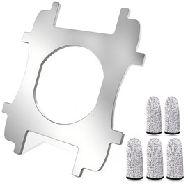 Faucet Aerator Removal Tool Aerator Key for Sink Faucets Aerator, Stainless Steel Wrench for Sink Faucets Regular, Junior, M22, M24 Recessed Aerator with Gear